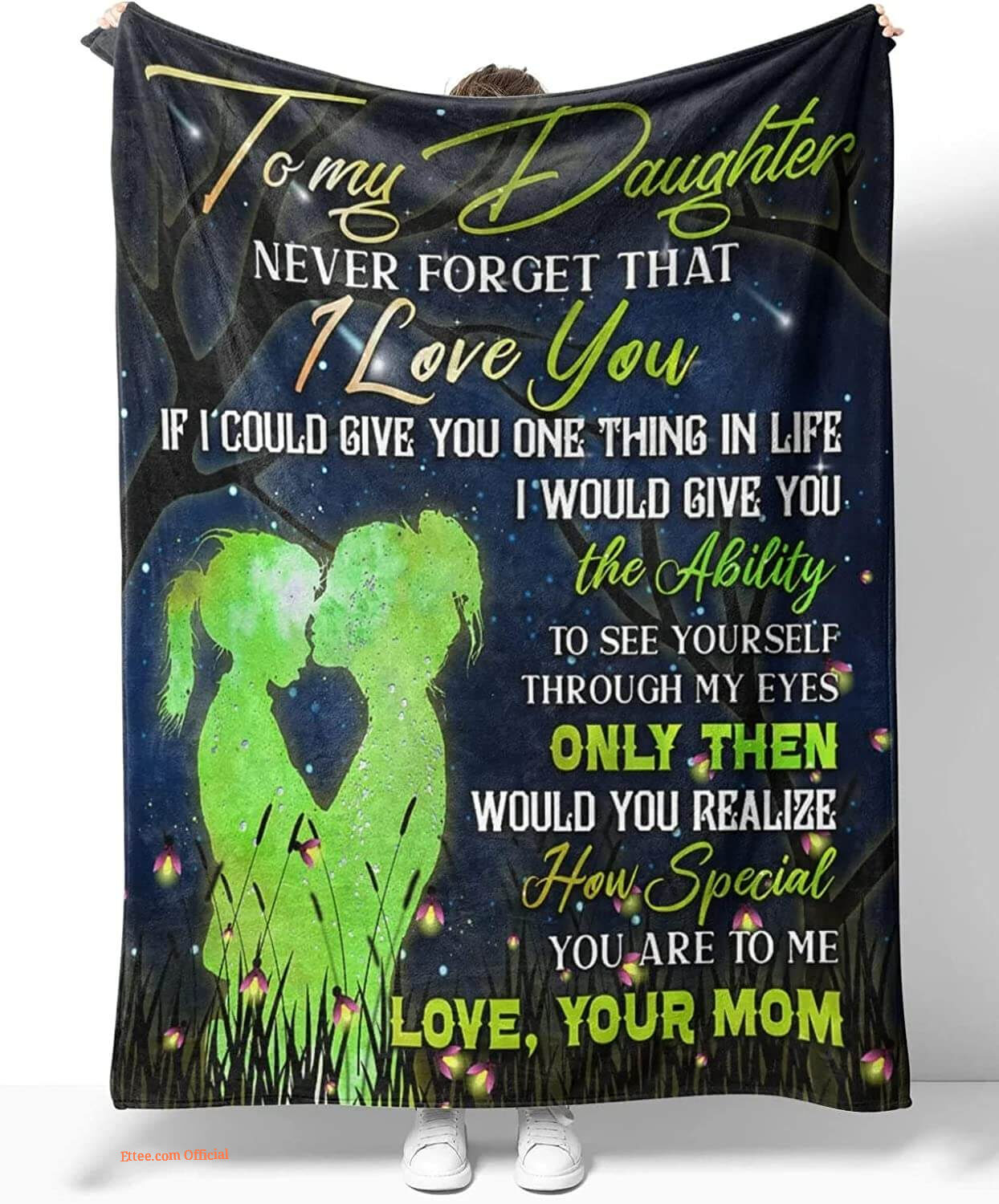 blanket for wife once upon a time letter - Ettee - blanket