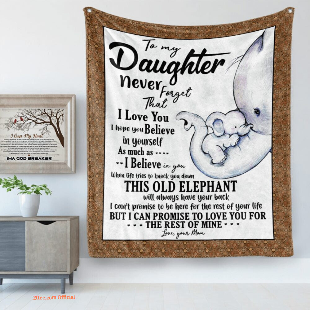 Remember Whose To My Daughter You Are Dad To Daughter Quilt Blanket - Ettee - dad to daughter gift