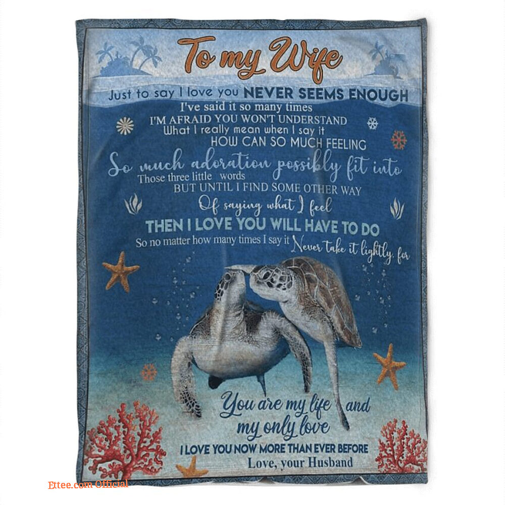 blanket for wife valentine day you are my life my only love blanket for wife valentine day you are my life my only love - Ettee - blanket