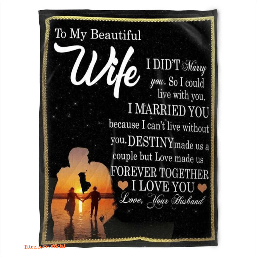 blanket for my wife so i could live with you blanket for my wife so i could live with you - Ettee - blanket