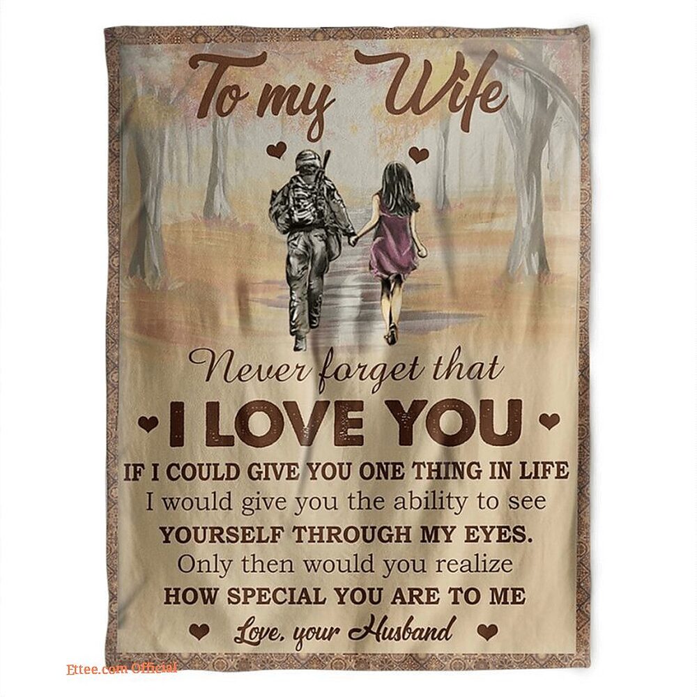 blanket for wife yourself through my eyes blanket for wife yourself through my eyes - Ettee - blanket