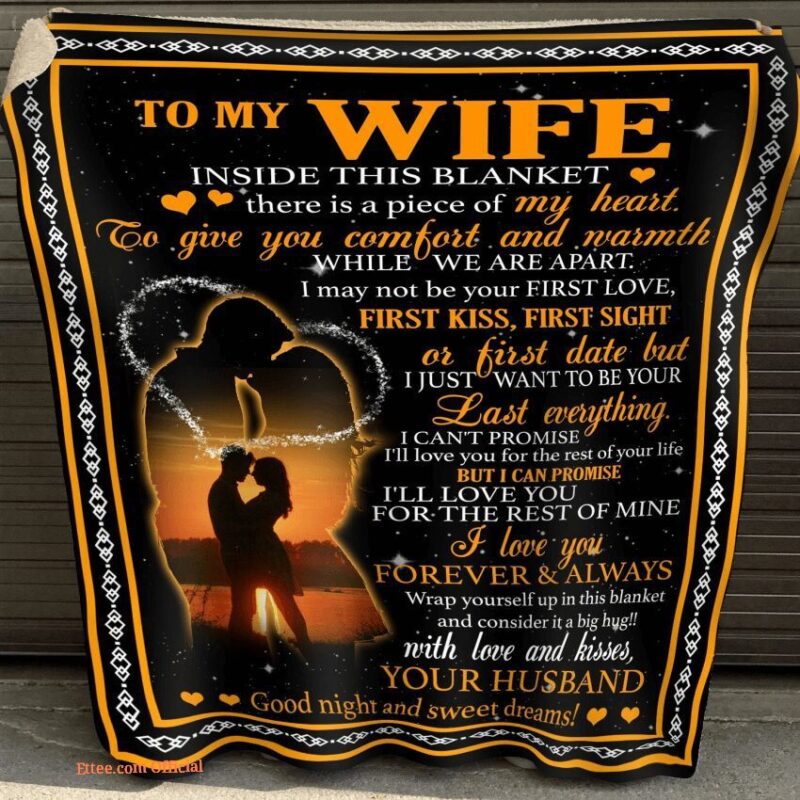 blanket for wife on valentine day good nightsweet dreams