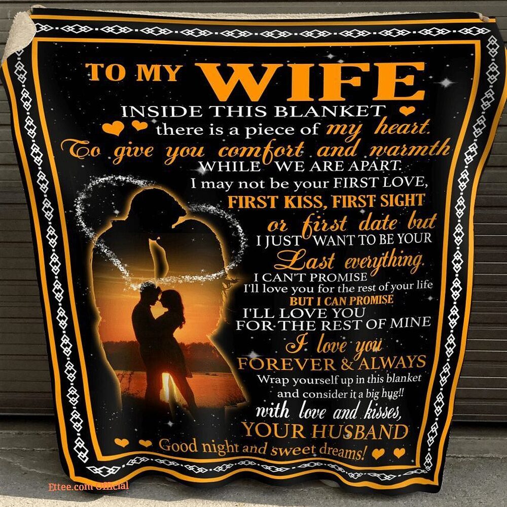 blanket for wife valentines day the most beautiful thing happended to me blanket for wife valentines day the most beautiful thing happended to me - Ettee - beautiful