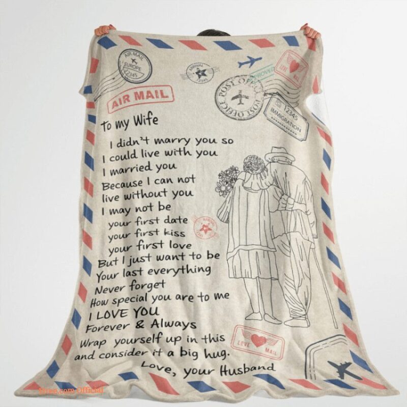 blanket for wifes valentine day consider it a big hug air mail