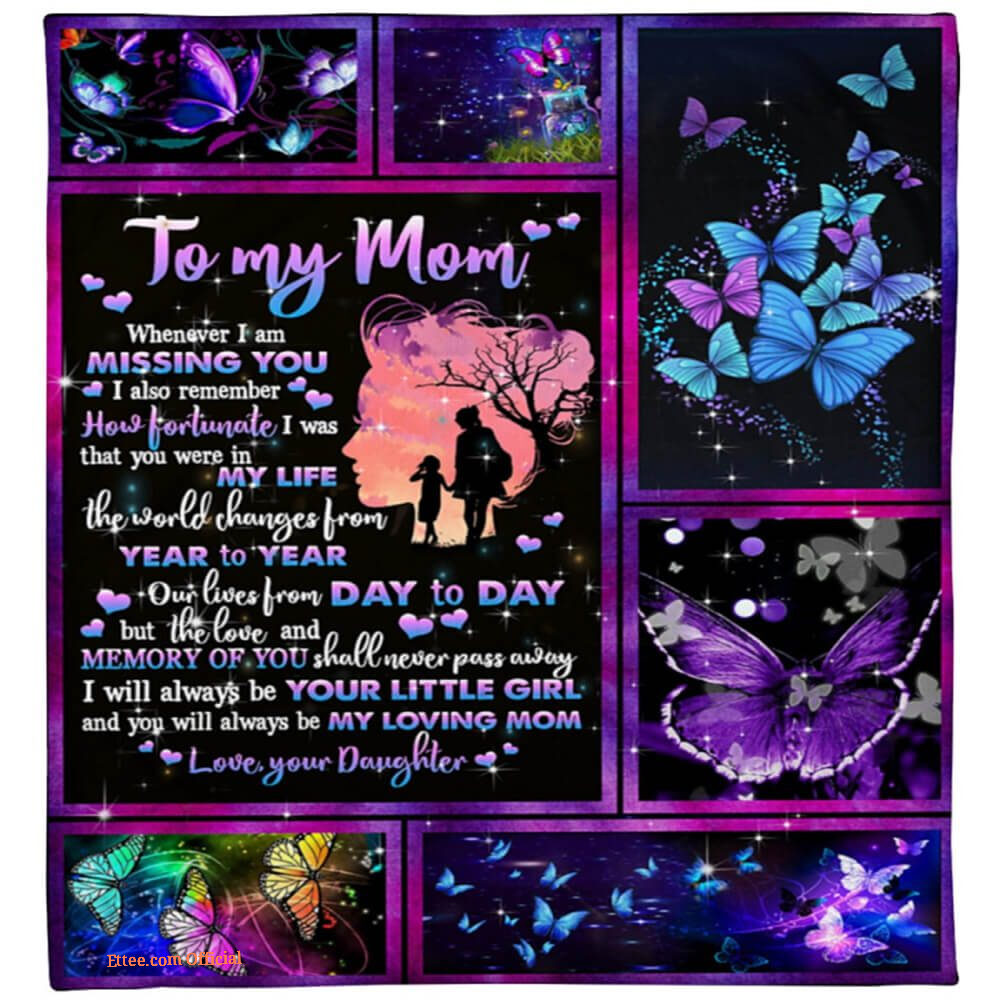To My Mom I Will Always Be Your Little Boy Wolf And Shadow In Water Quilt Blanket To My Mom I Will Always Be Your Little Boy Wolf And Shadow In Water Quilt Blanket - Ettee - Little Boy