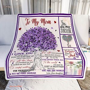 To My Mom You Are Appreciated Sunflower Love From Daughter Quilt Blanket - Super King - Ettee