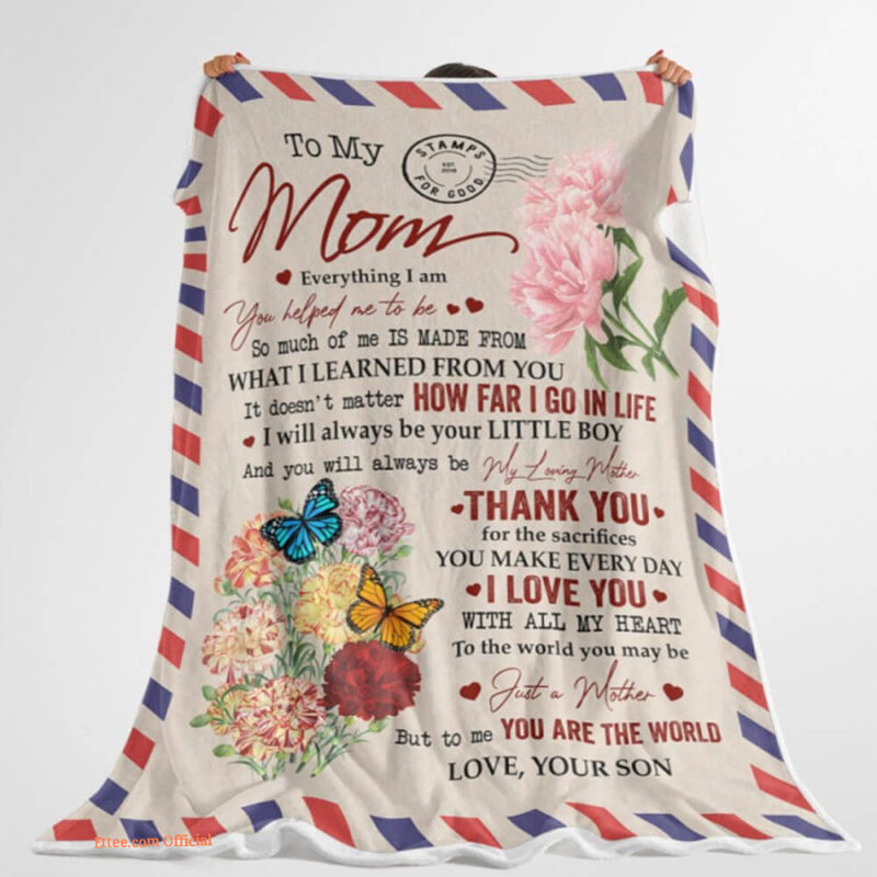 I Need To Say I Lover You Mom I Do Quilt Blanket. Foldable And Compact