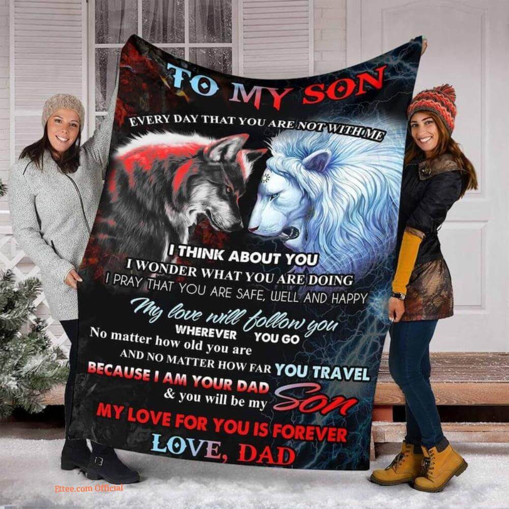 to my son wherever your journey in life may take you blanket - Ettee - blanket