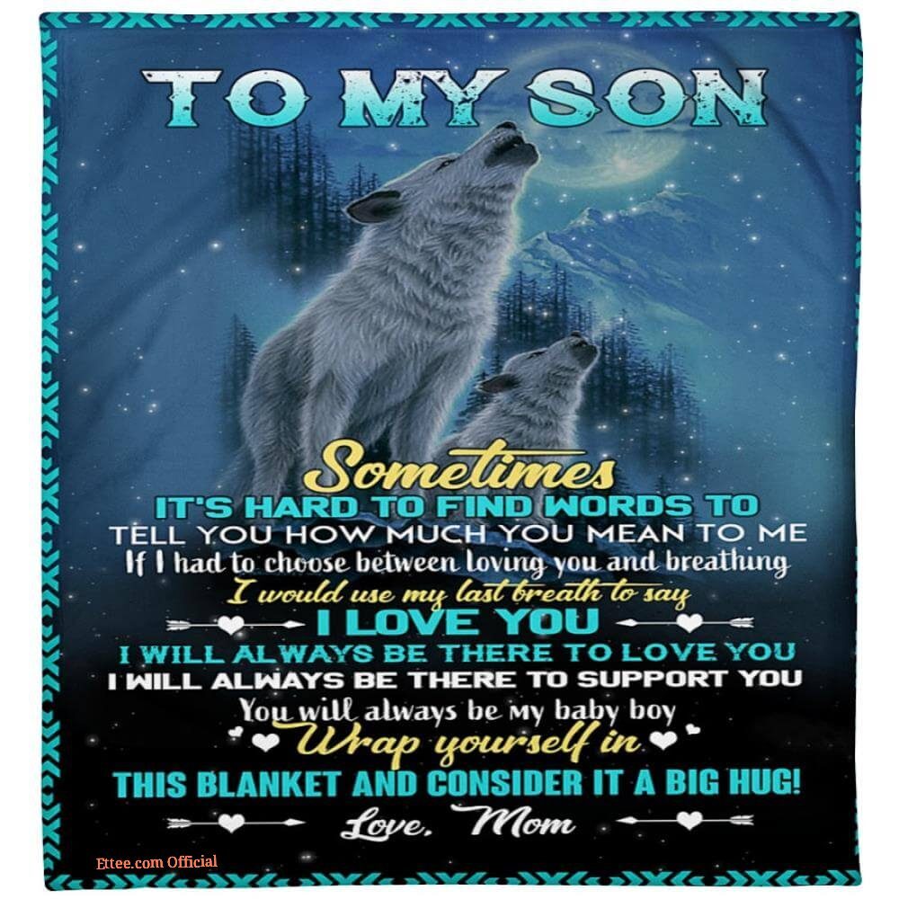 to my son you are the ray that brightens up my day blanket - Ettee - blanket
