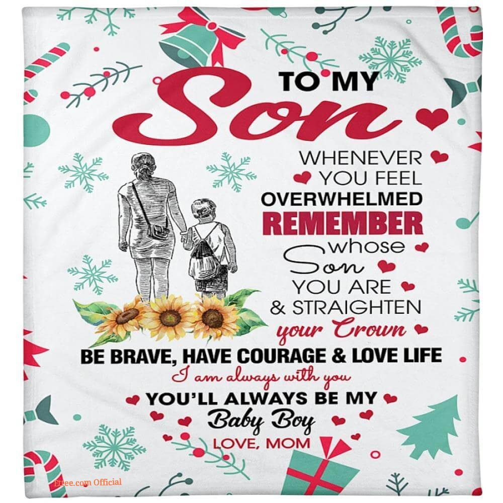 to my son you will never lose samurai portrait blanket to my son you will never lose samurai portrait blanket - Ettee - blanket