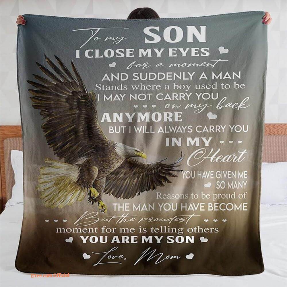 gift for son blanket to my son gift for son from dad gift for son blanket to my son gift for son from dad - Ettee - blanket