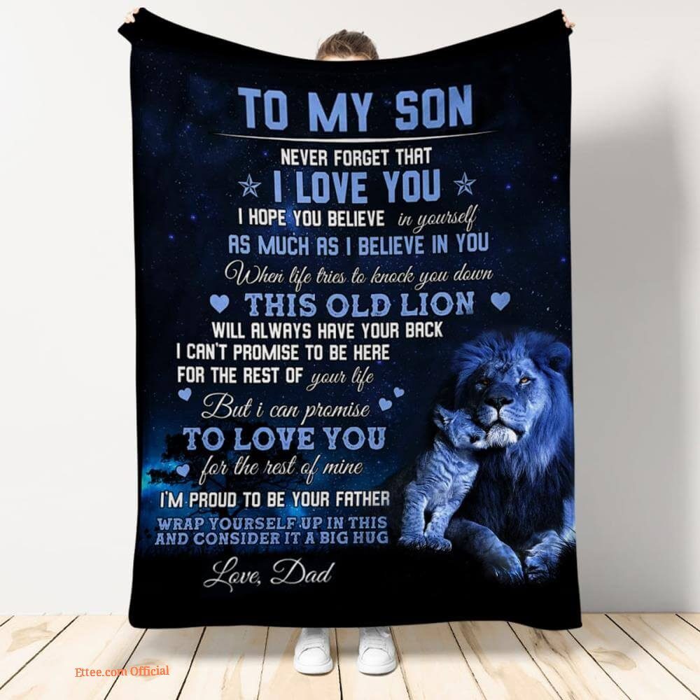 gift for son blanket to my son im always here for you love from mom gift for son blanket to my son im always here for you love from mom - Ettee - Always Here For You