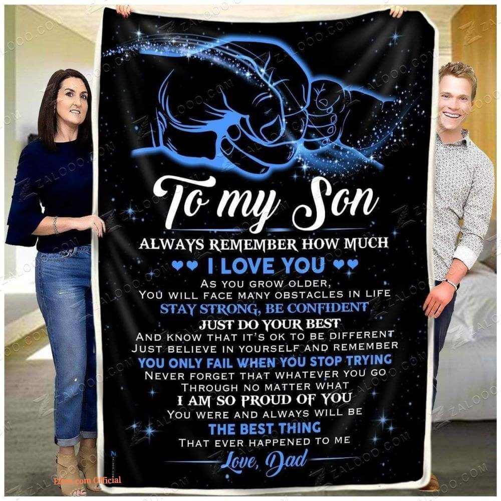 gift for son blanket to my dear son in law eagle blanket gift for son blanket to my dear son in law eagle blanket - Ettee - blanket