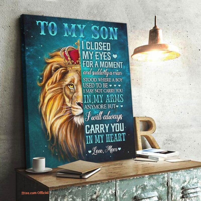 gift blanket to my son i closed my eyes for a moment
