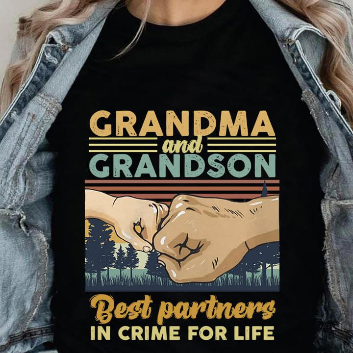 Grandma And Grandson Best Partners