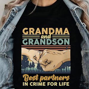 Grandma And Grandson Best Partners - Ettee - best partners