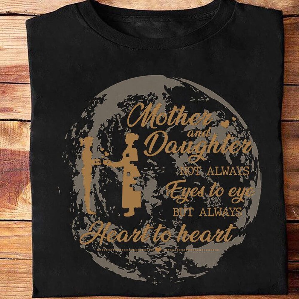 Mother and Daughter: Hearts Aligned, Eyes Differ. Perfect Gift for Her or Me Mother and Daughter: Hearts Aligned, Eyes Differ. Perfect Gift for Her or Me - Ettee - Daughter