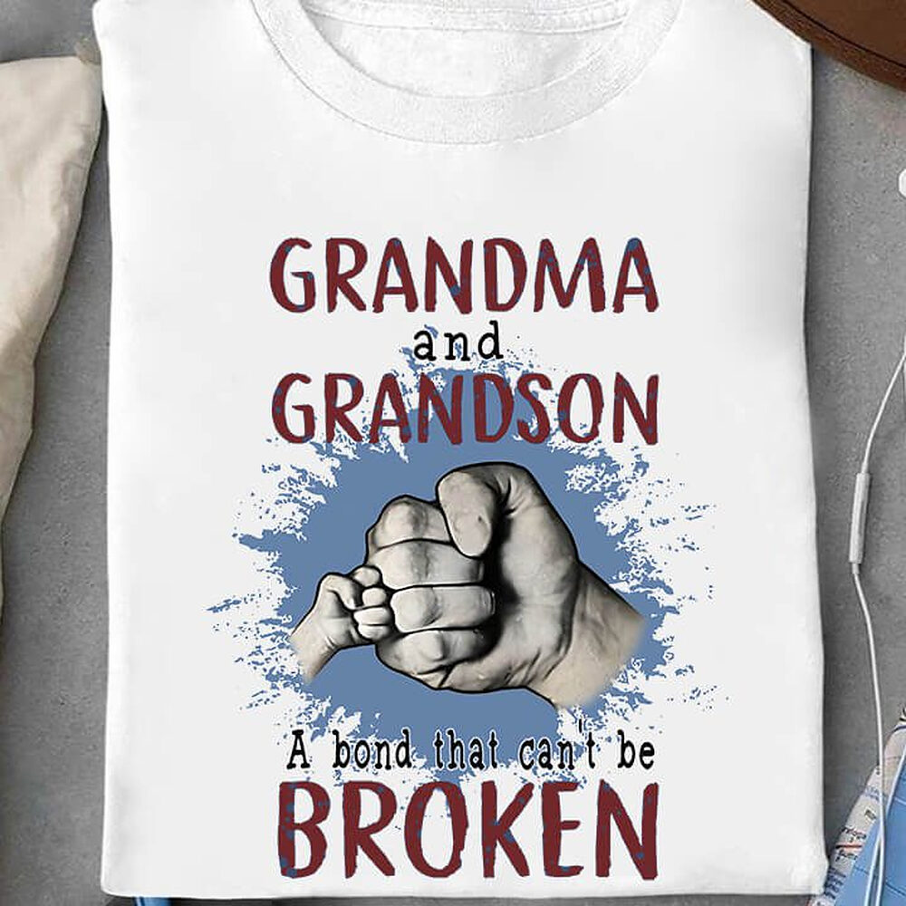 Grandma And Grandson A Bond That Can't Be Bronken Grandma And Grandson A Bond That Can't Be Bronken - Ettee - Bond