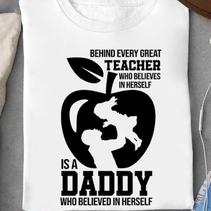 Behind every great teacher who believes in herself