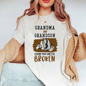 Grandma and Grandson: Unbreakable Bond - Perfect Gift for Me - Ettee - grandma