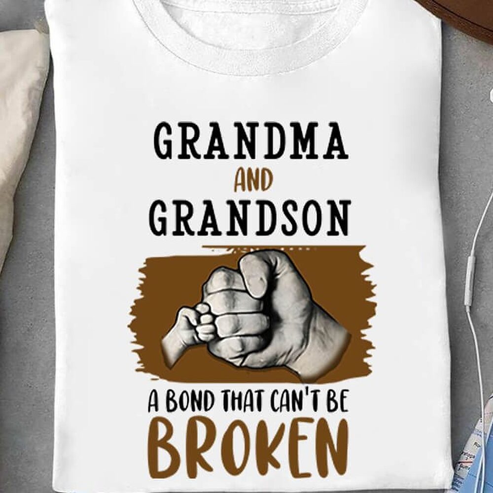 Grandma and Grandson: Unbreakable Bond - Perfect Gift for Me Grandma and Grandson: Unbreakable Bond - Perfect Gift for Me - Ettee - grandma