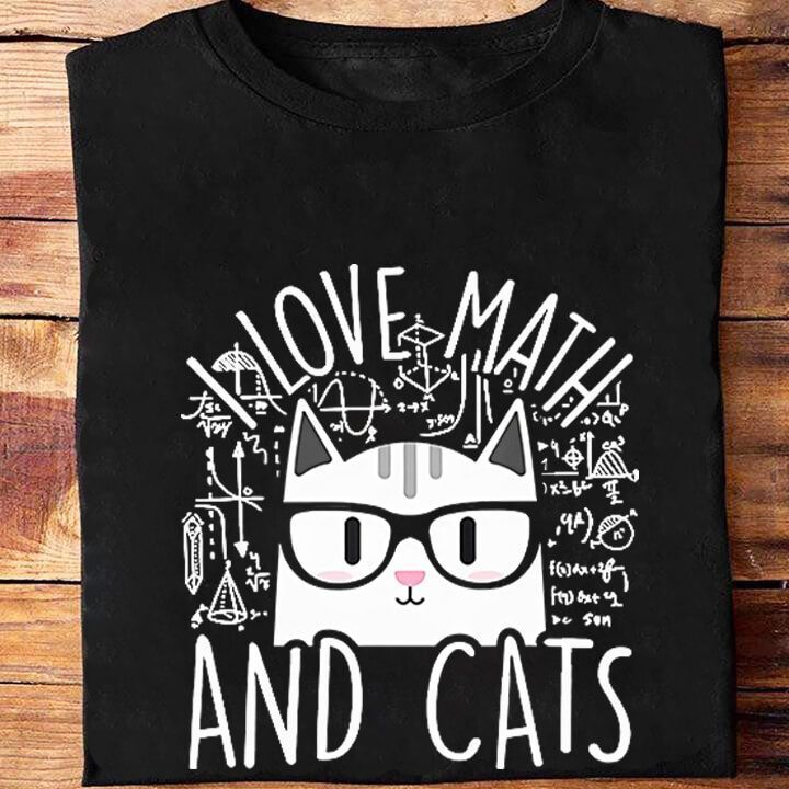 I Love Math And Cats