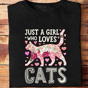 Just A Girl Who Loves Cats - Ettee - cats