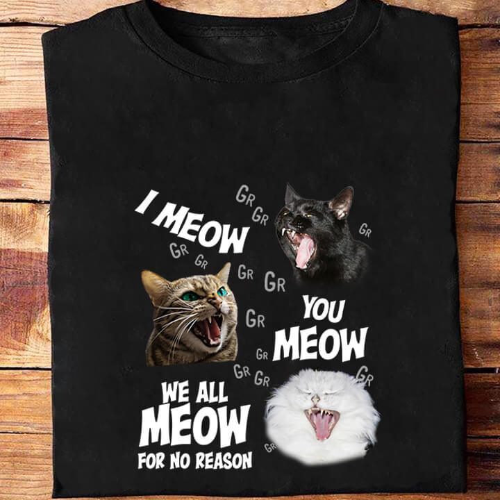 I Meow You Meow We All Meow For No Reason