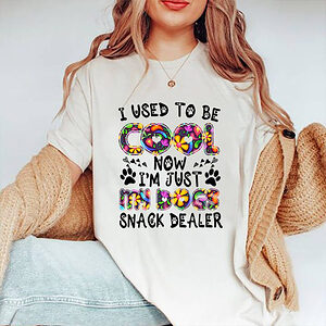 I Used To Be Cool Now I'm Just My Dogs Snack Dealer - Ettee - Dogs