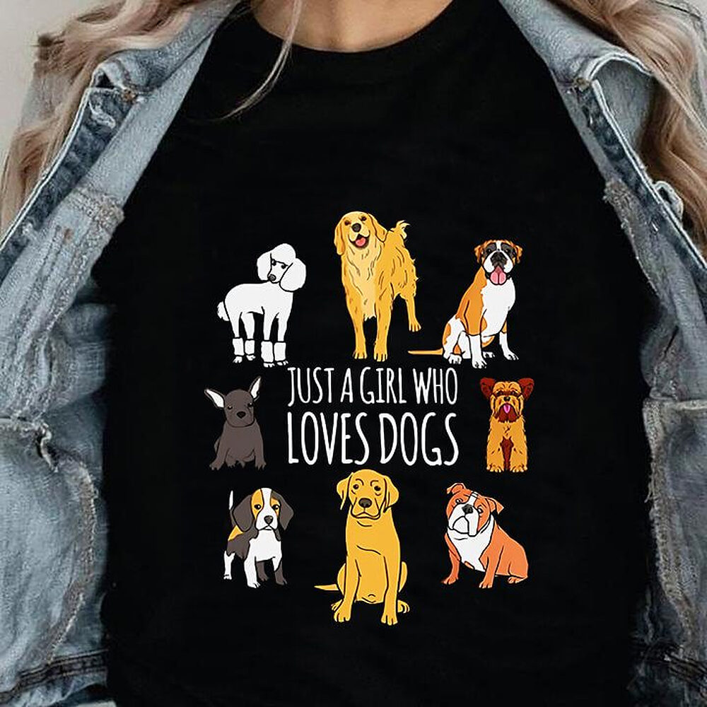 Just A Girl Who Loves Dogs - Ettee - Dogs