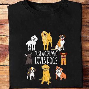Just A Girl Who Loves Dogs - Ettee - Dogs