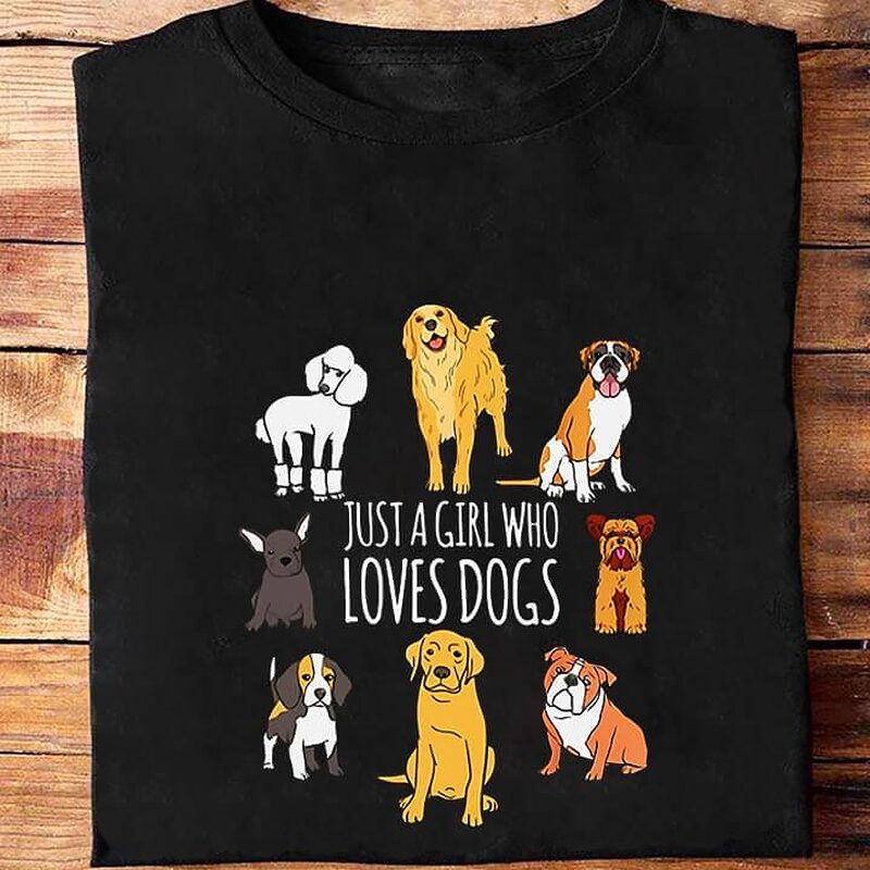 Just A Girl Who Loves Dogs - Ettee - Dogs