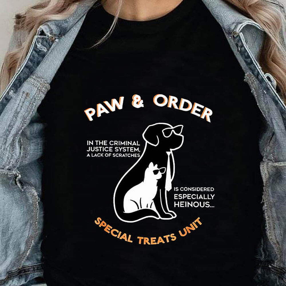 Paw And Order Special Treats Unit - Ettee - dog snacks