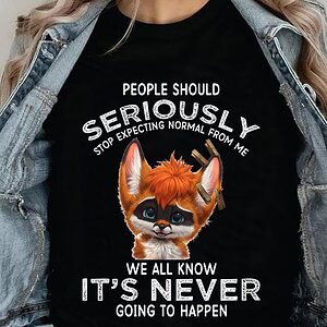 People Should Seriously Stop Expecting Normal From Me - Ettee - Expecting
