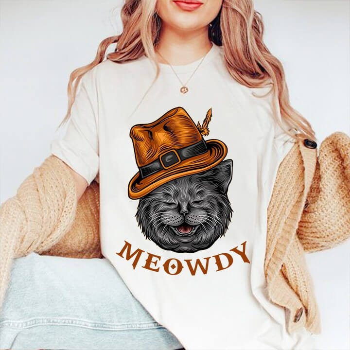 Meowdy Cat T-Shirt