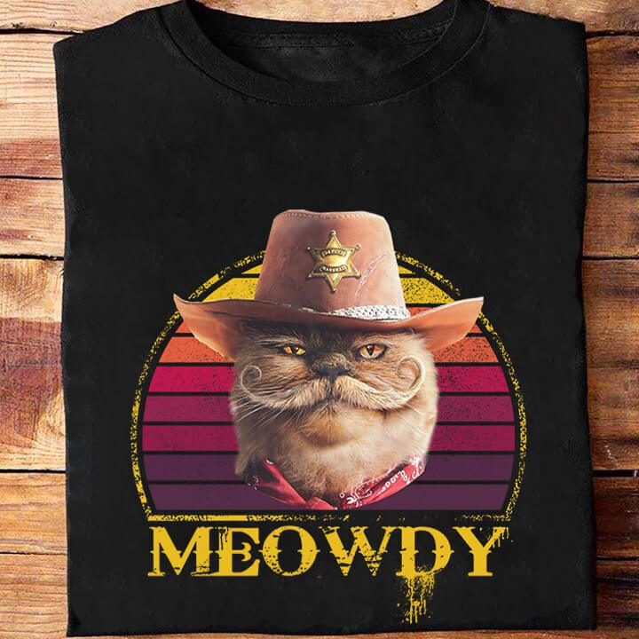 Meowdy Funny Country Music Cat Cowboy